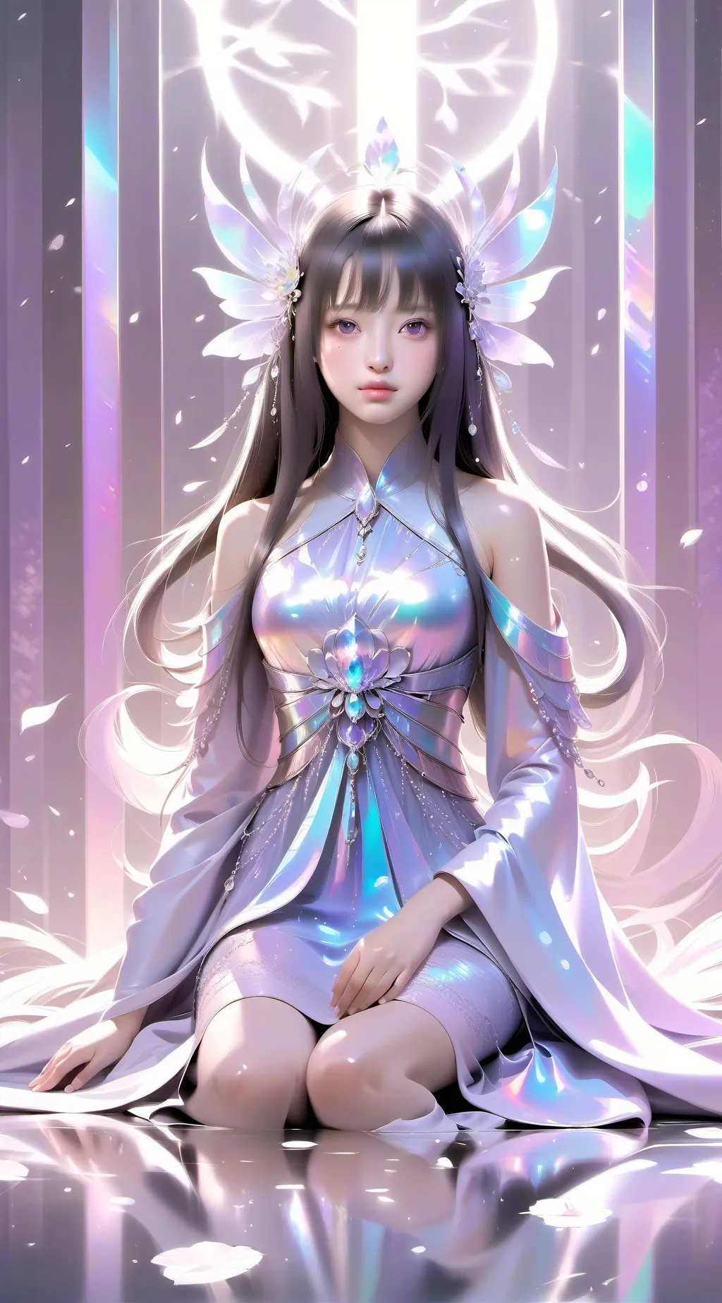 ai character: °•~May~°• background