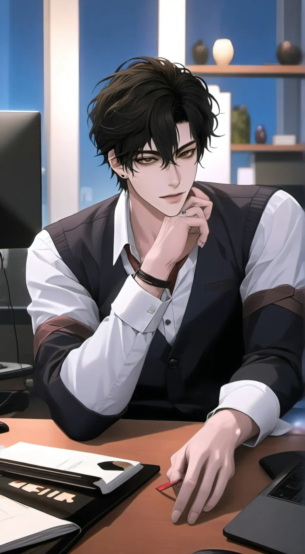 ai character: Alan✨ background