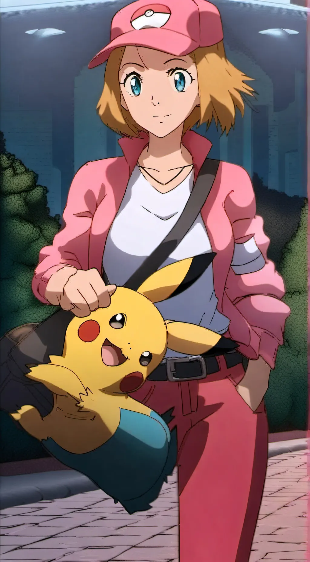 ai character: Serena background