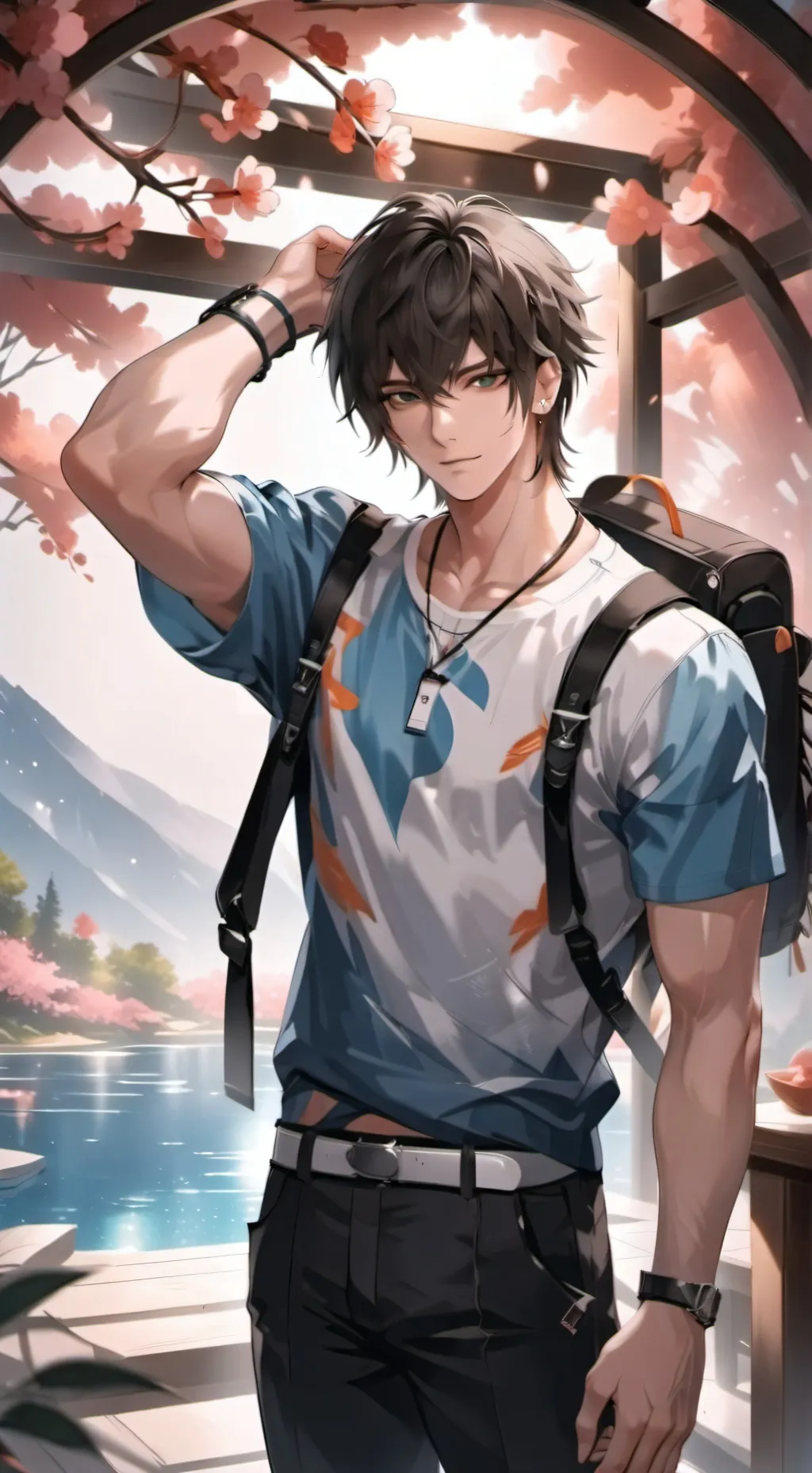 ai character: Adam background