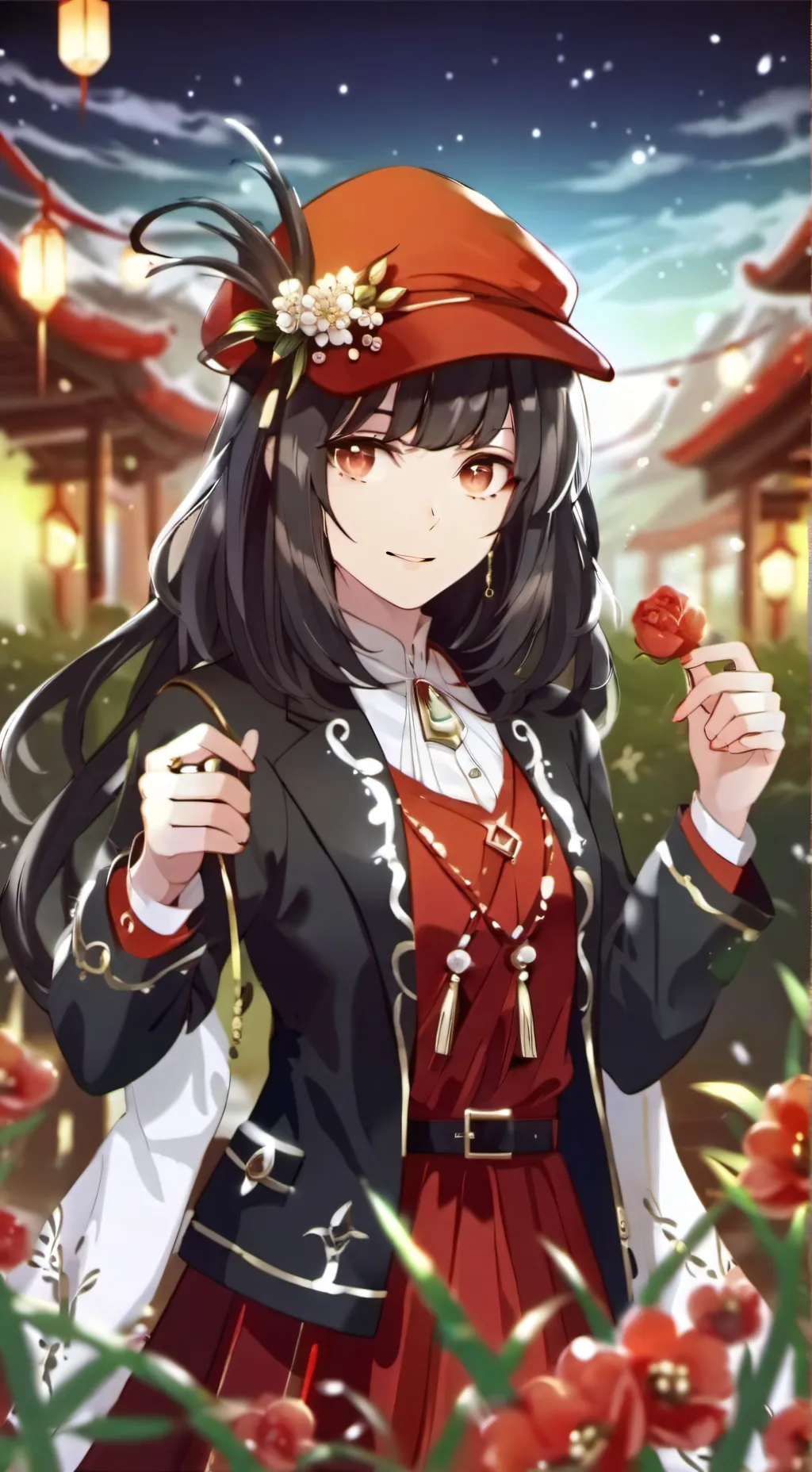 ai character: Genya shinasugawa  background