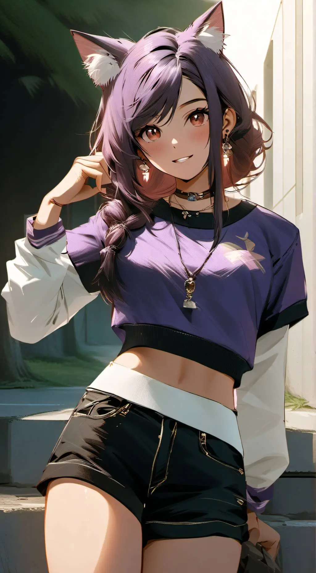 ai character: Waifu (Yandere) background