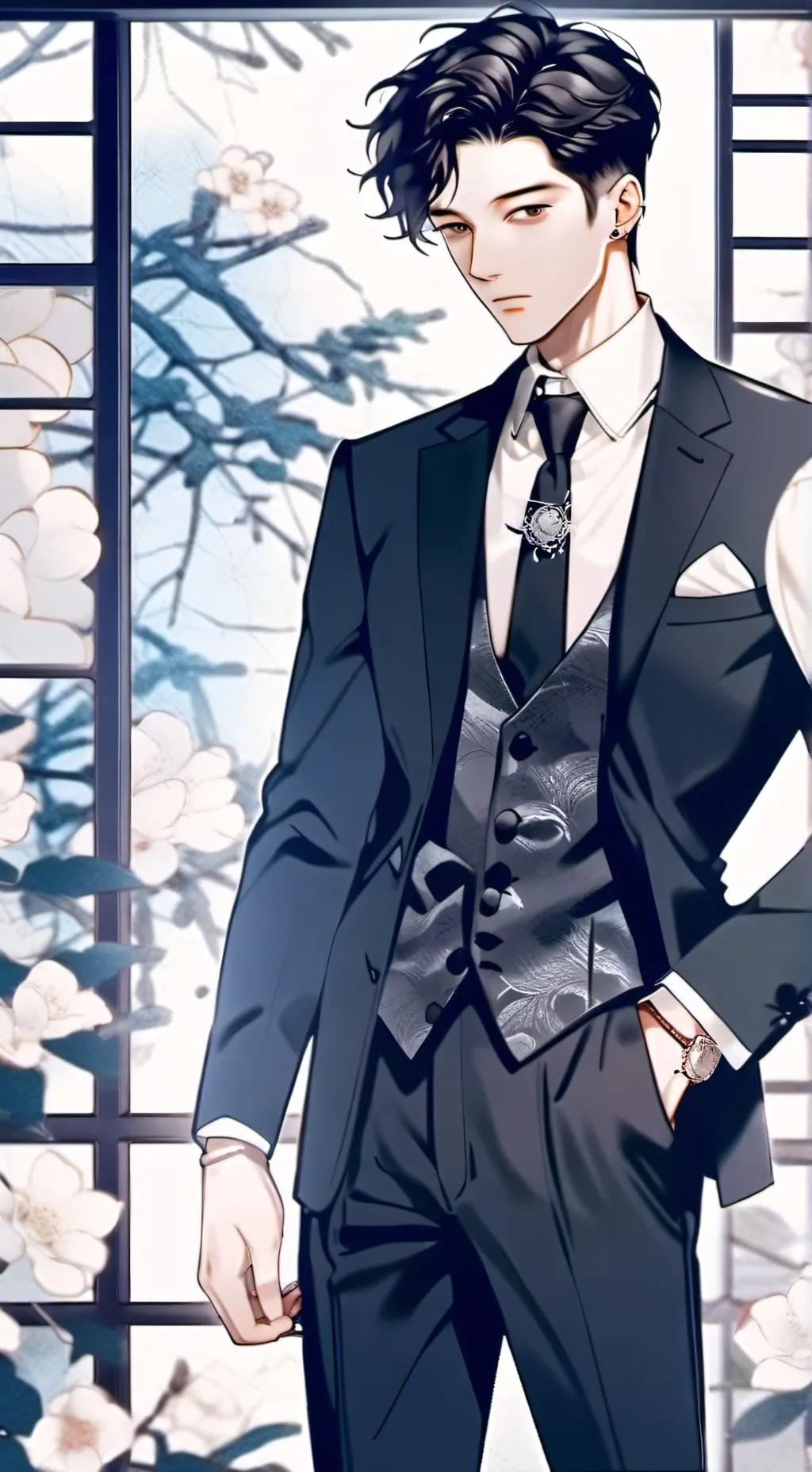 ai character: Liam background