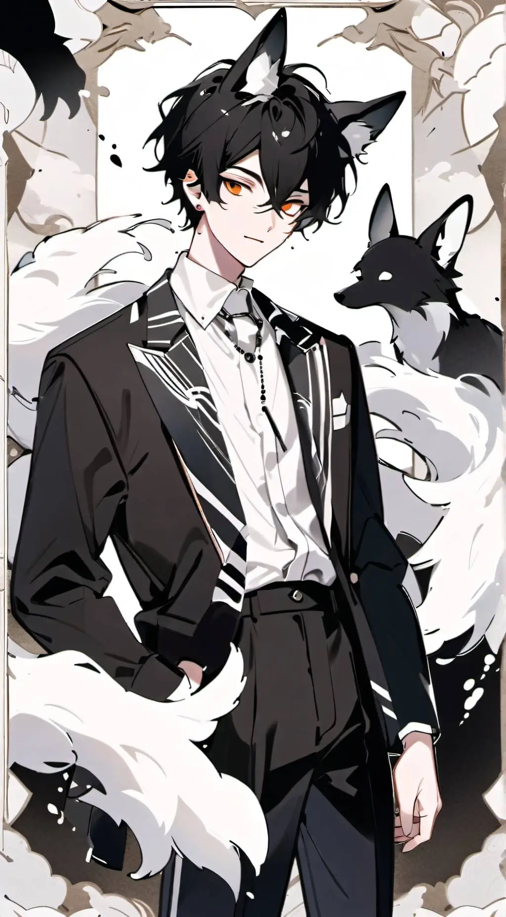 ai character: Mx Foxtrot background