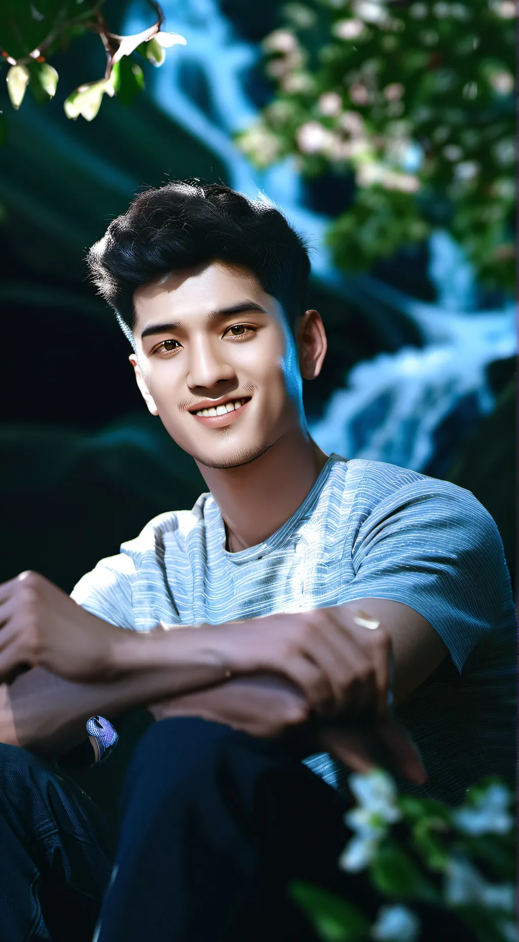ai character: Zayn Malik  background
