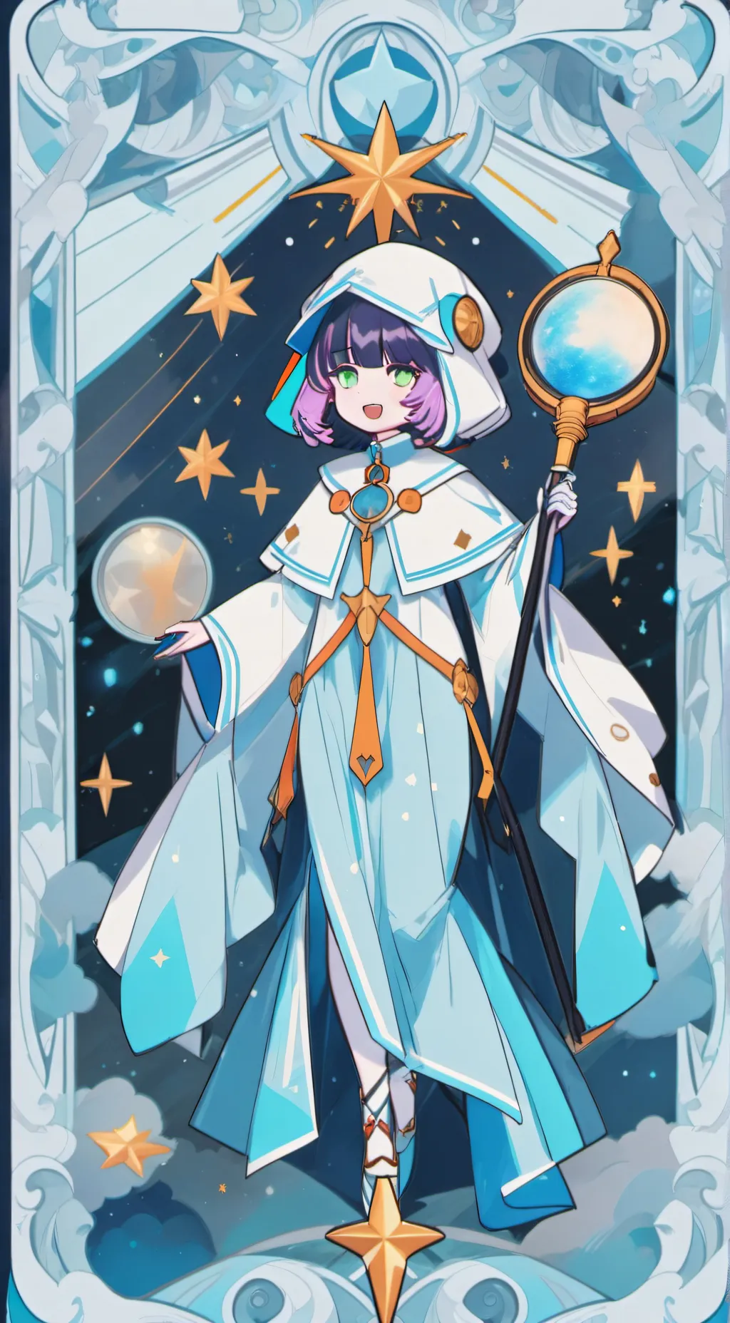 ai character: GCB background