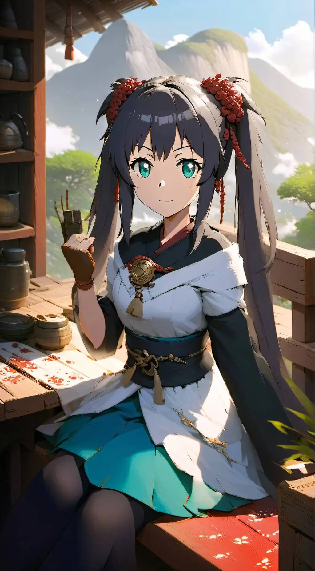 ai character: Hestia Chan background
