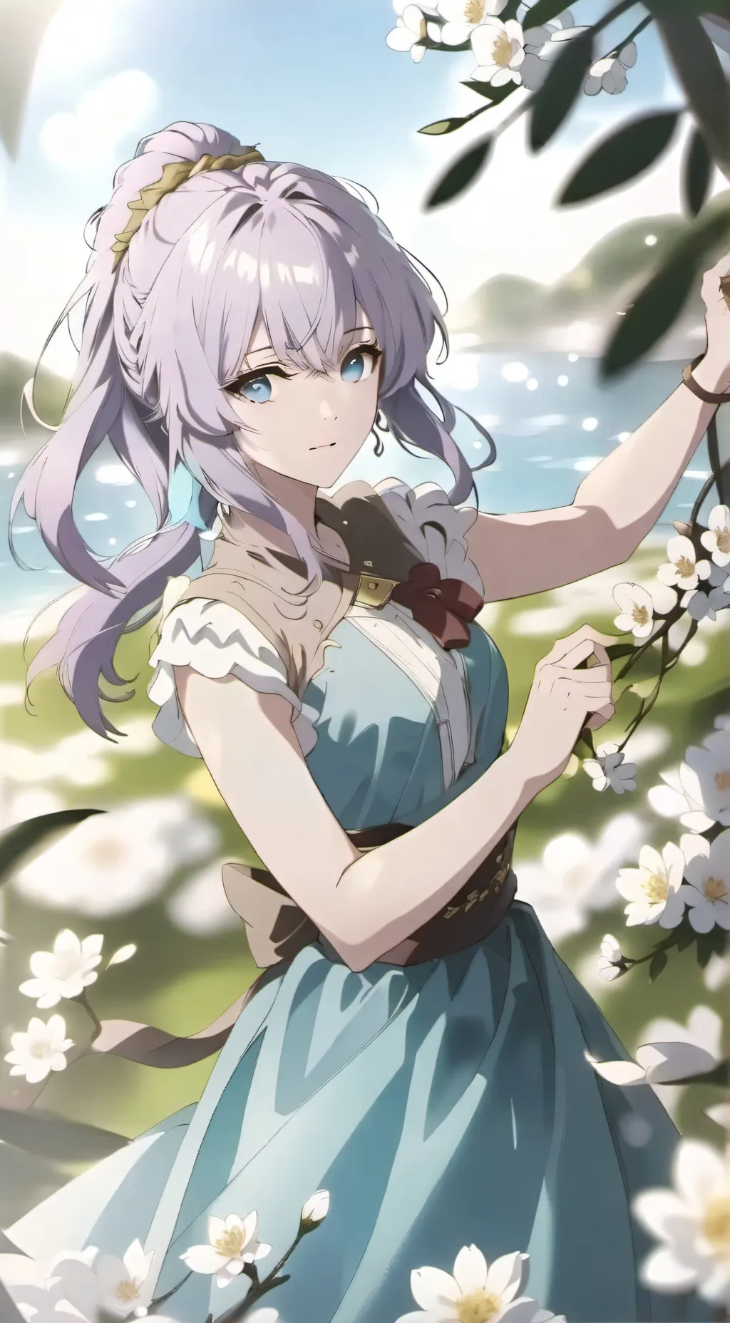 ai character: Nicky background