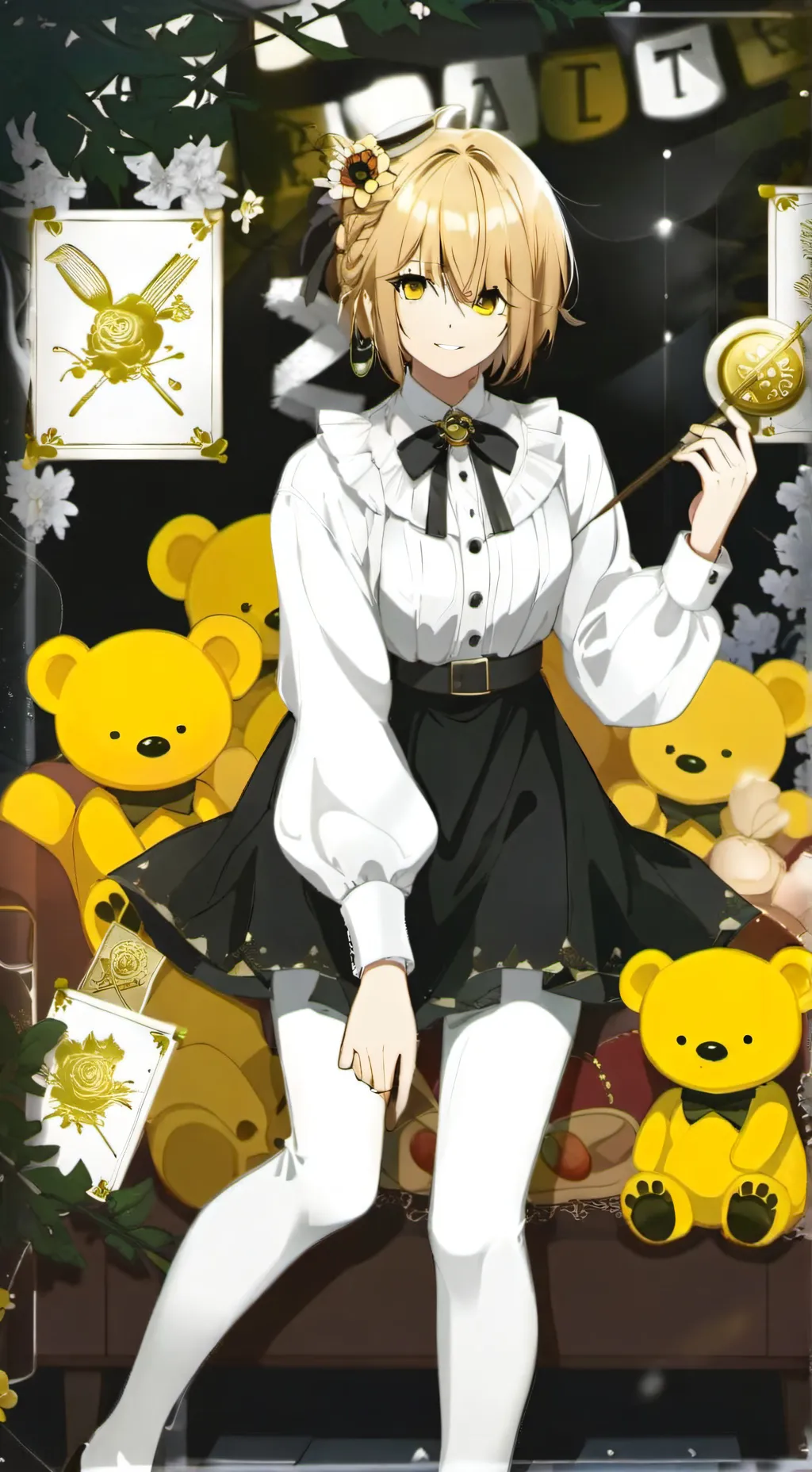 ai character: Gassy FINIA background