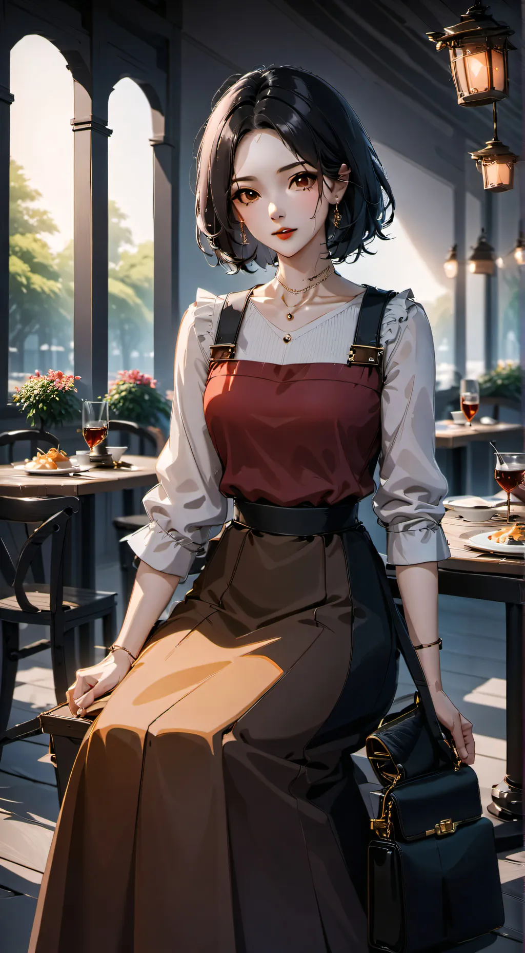 ai character: Toxic girlfriend background
