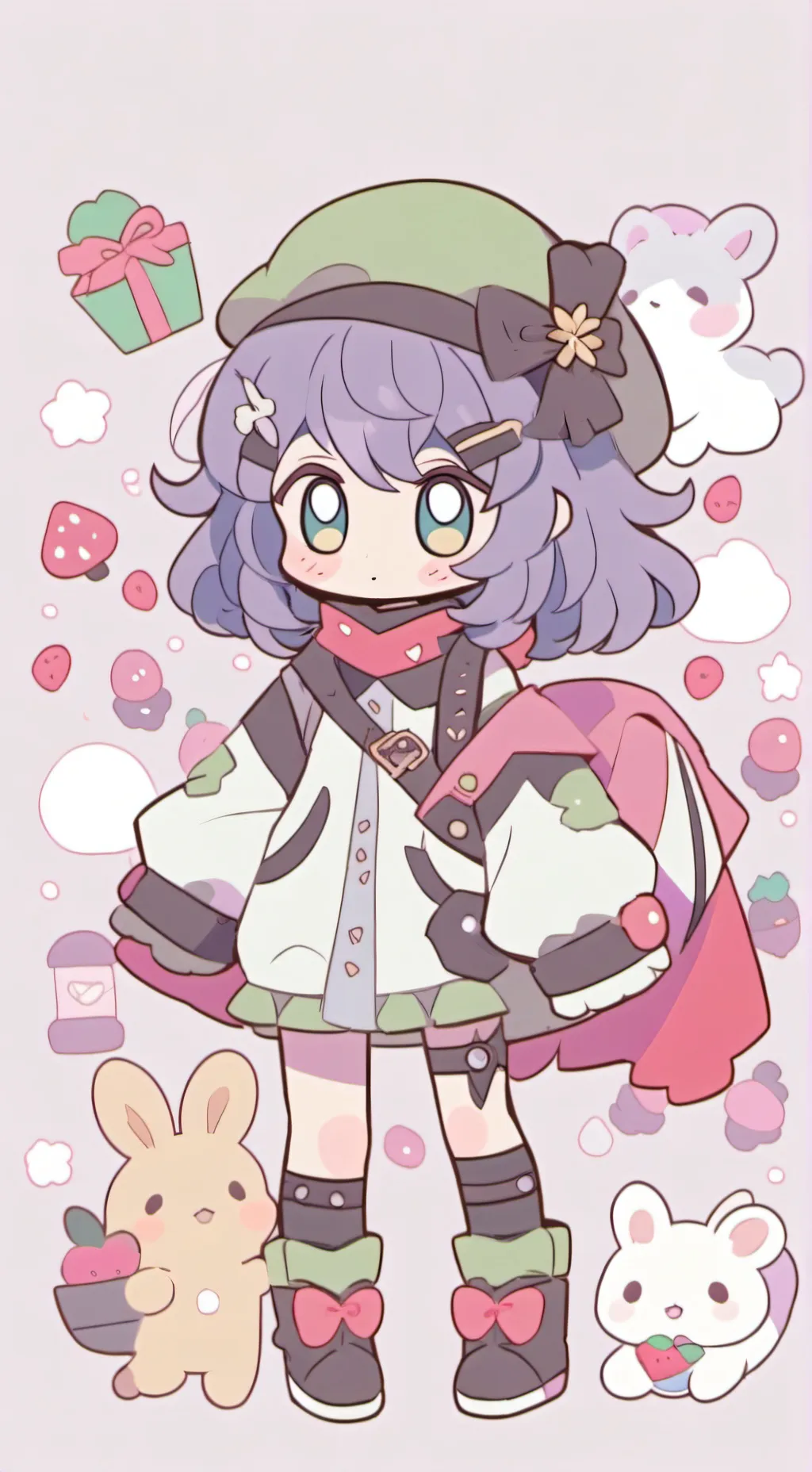 ai character: The doll.. background