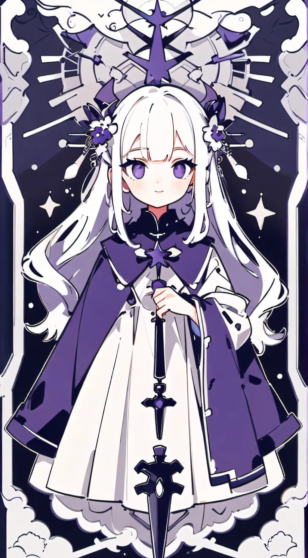 ai character: Lívia (sua mãe( background