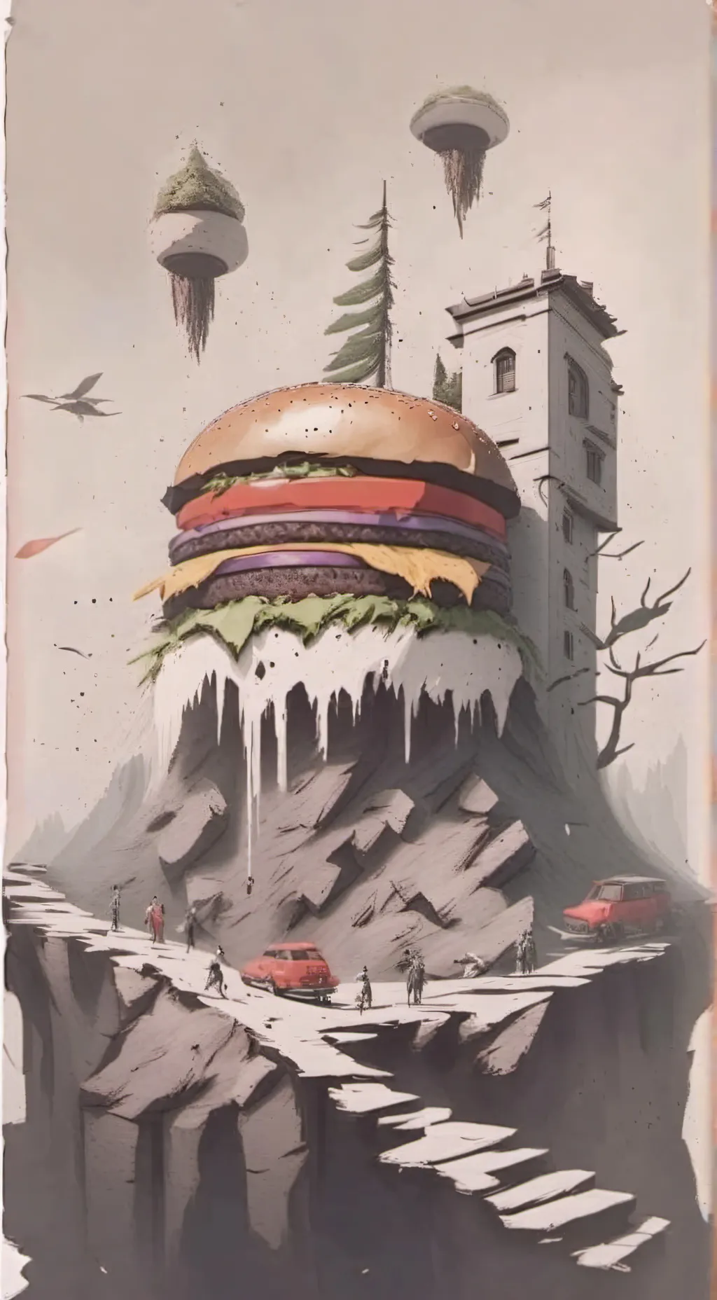 ai character: Eat him background