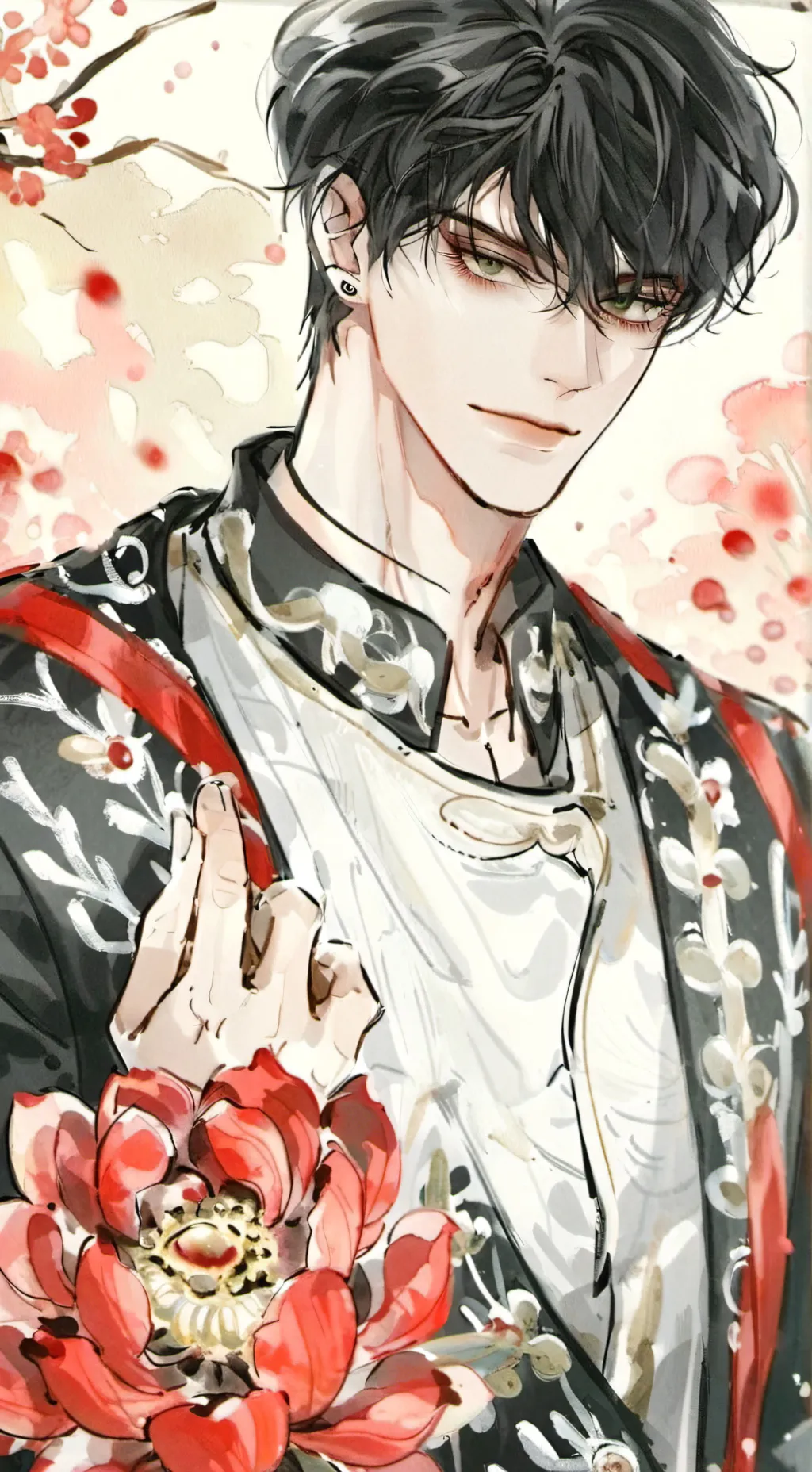 ai character: Ayden  background