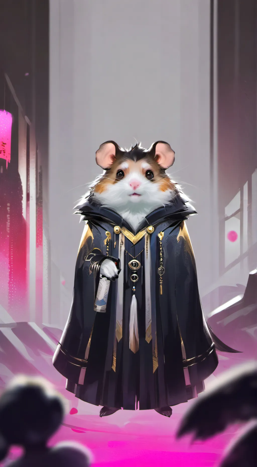 ai character: Hammy returns  background