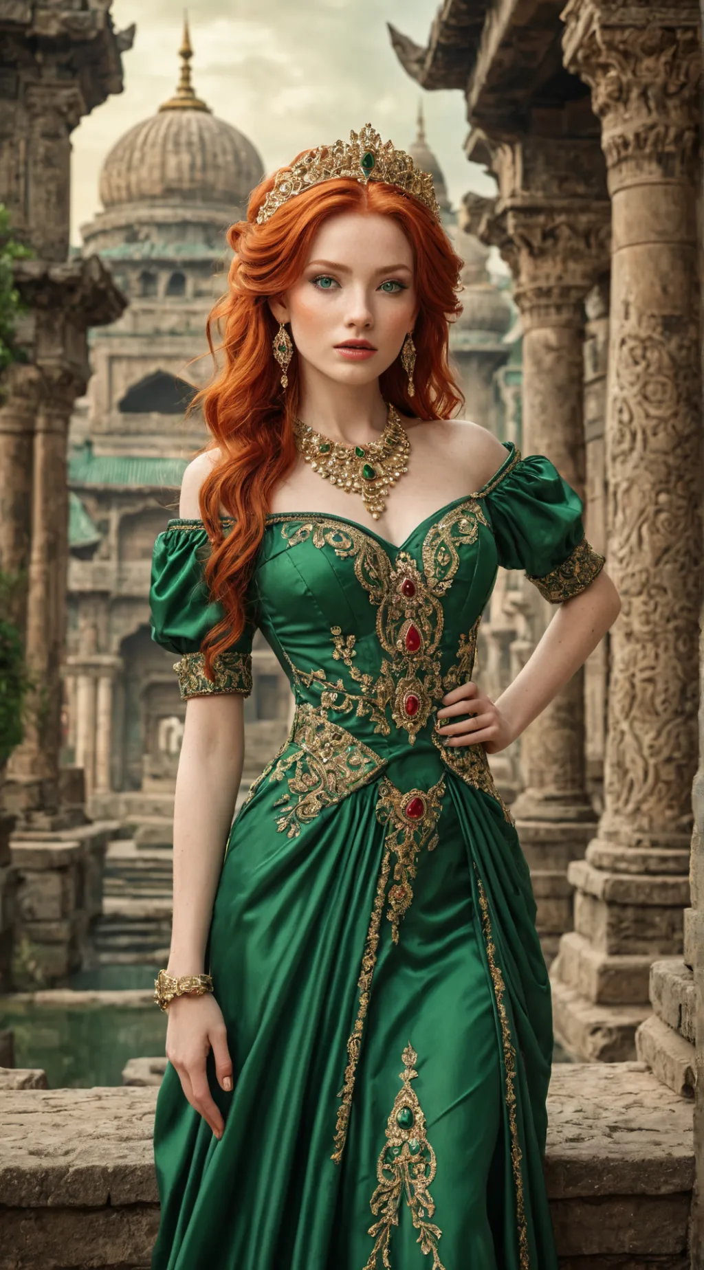 ai character: Princess Irene  background