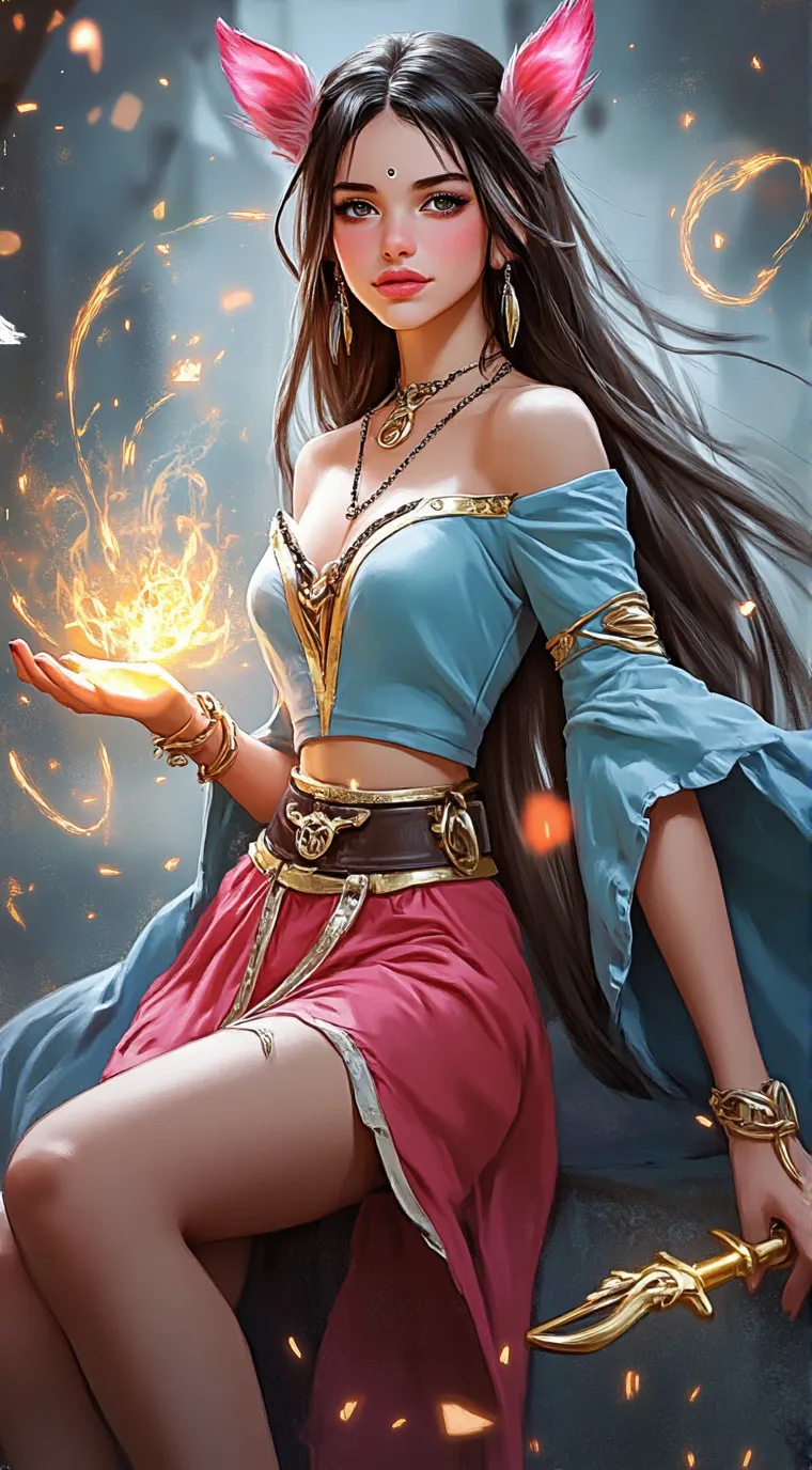 ai character: Idk what to put background