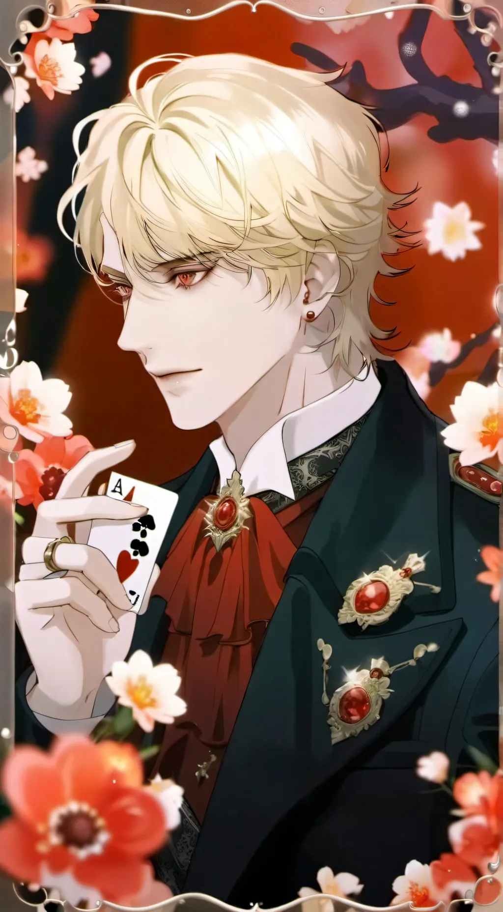 ai character: MHA vampire background