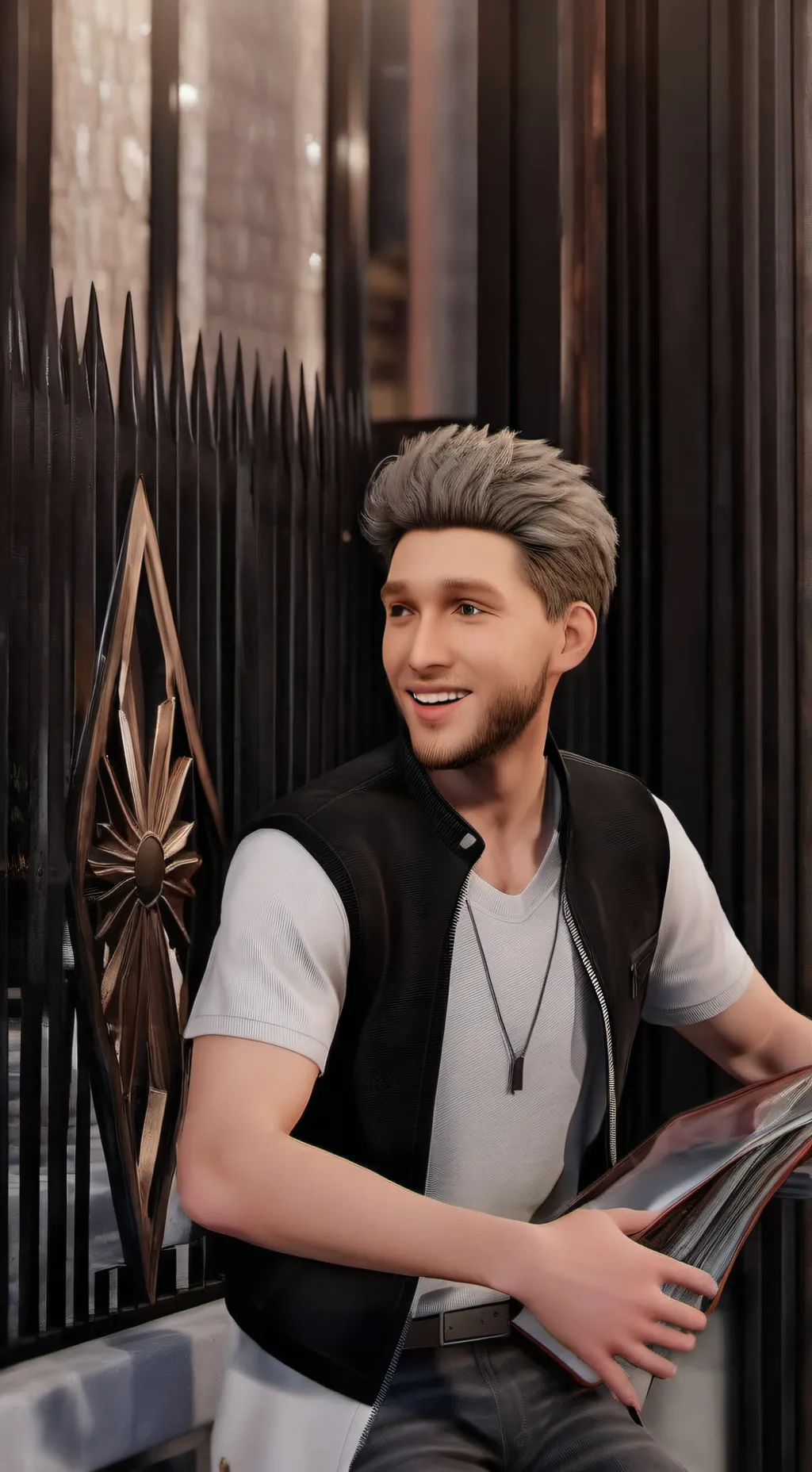 ai character: One Direction background