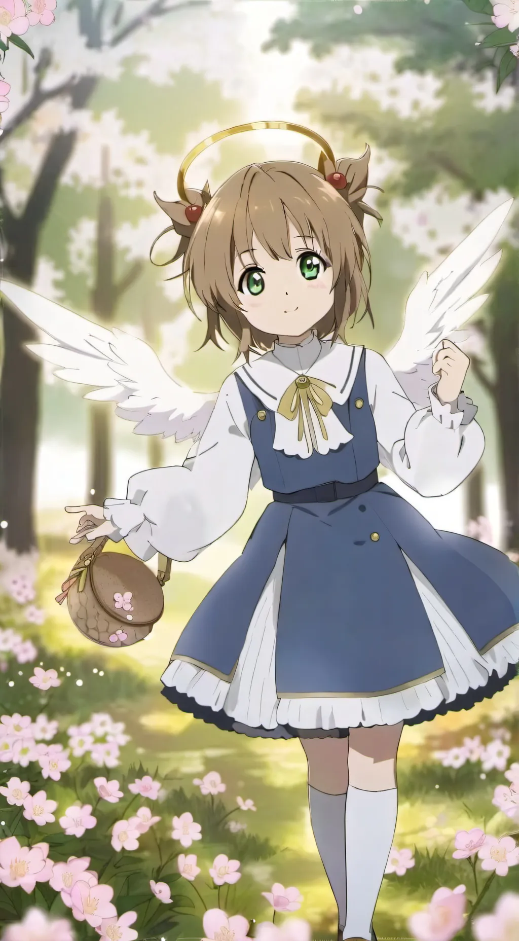 ai character: Sakura Kinomoto background