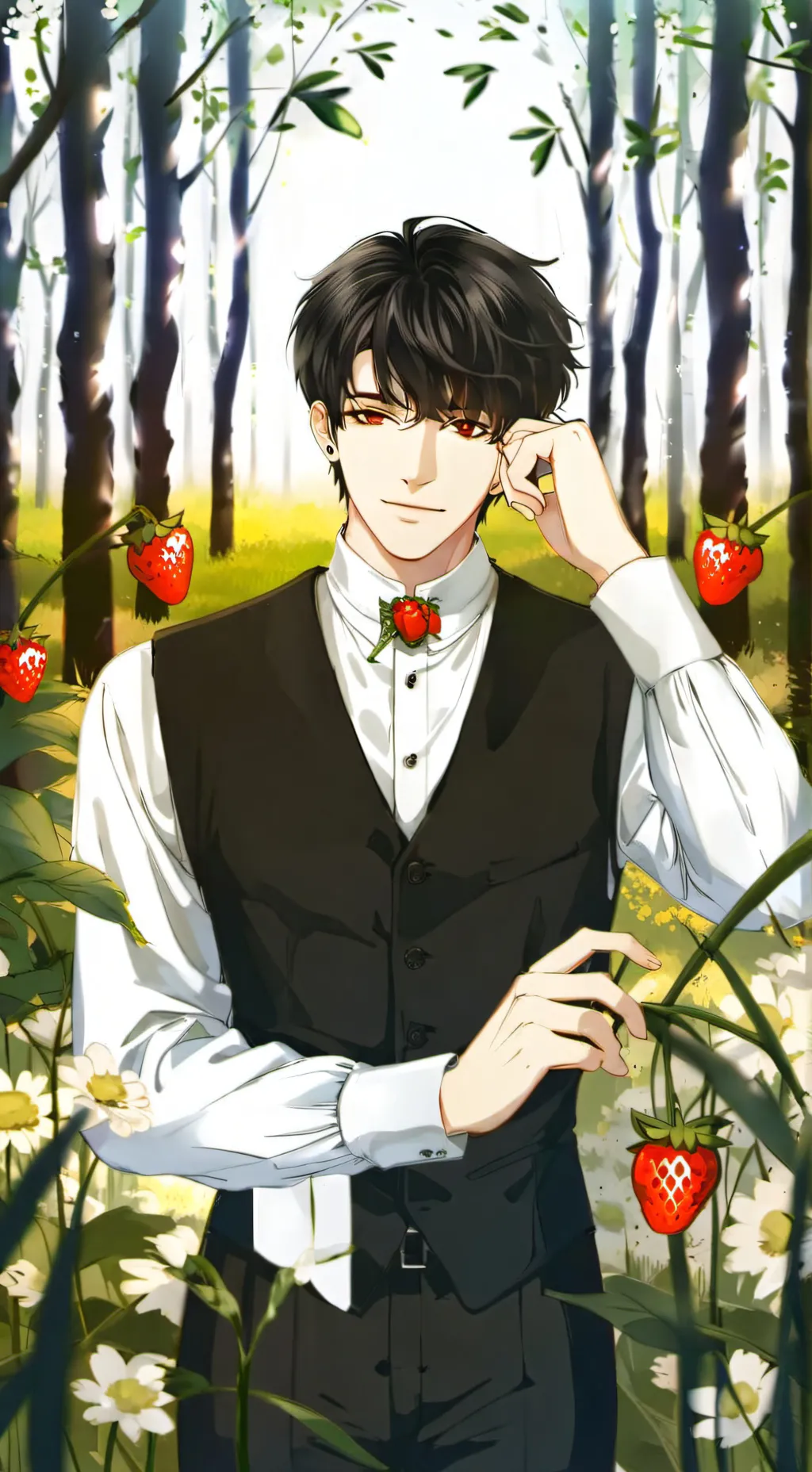 ai character: sprout x cosmo background