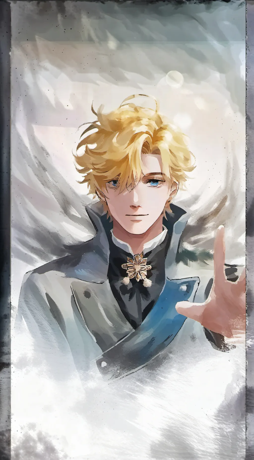 ai character: Sanji background