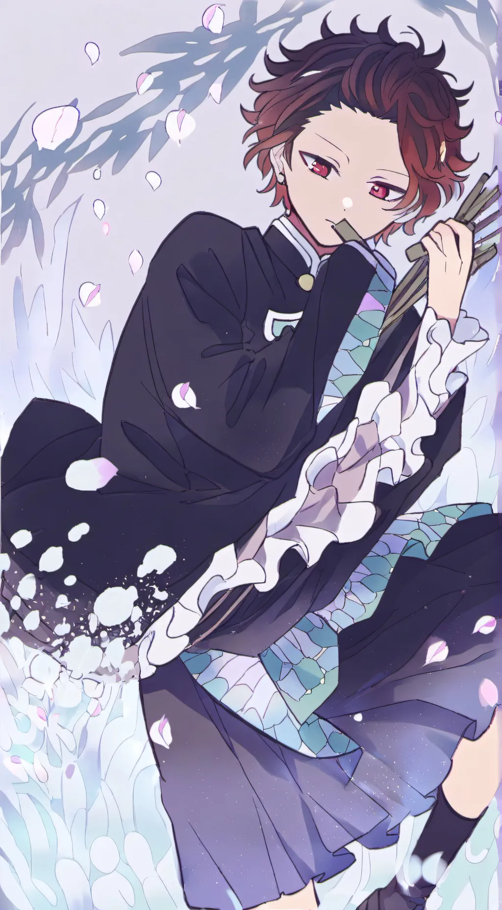 ai character: Tanjiro y tu background