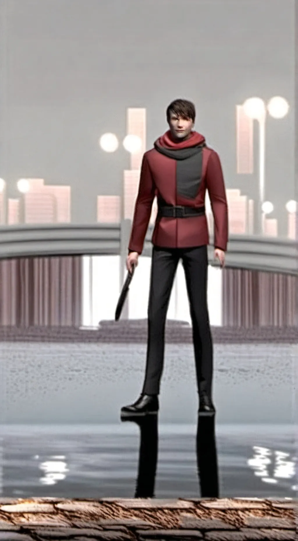 ai character: Wilbur soot background