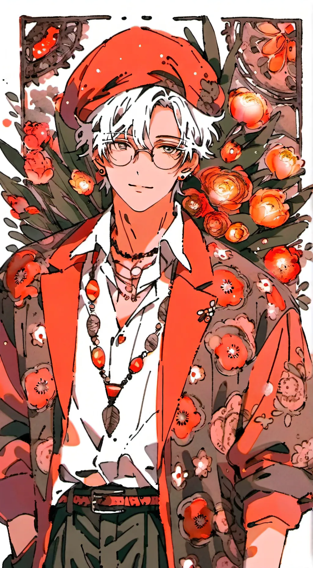 ai character: Mark background