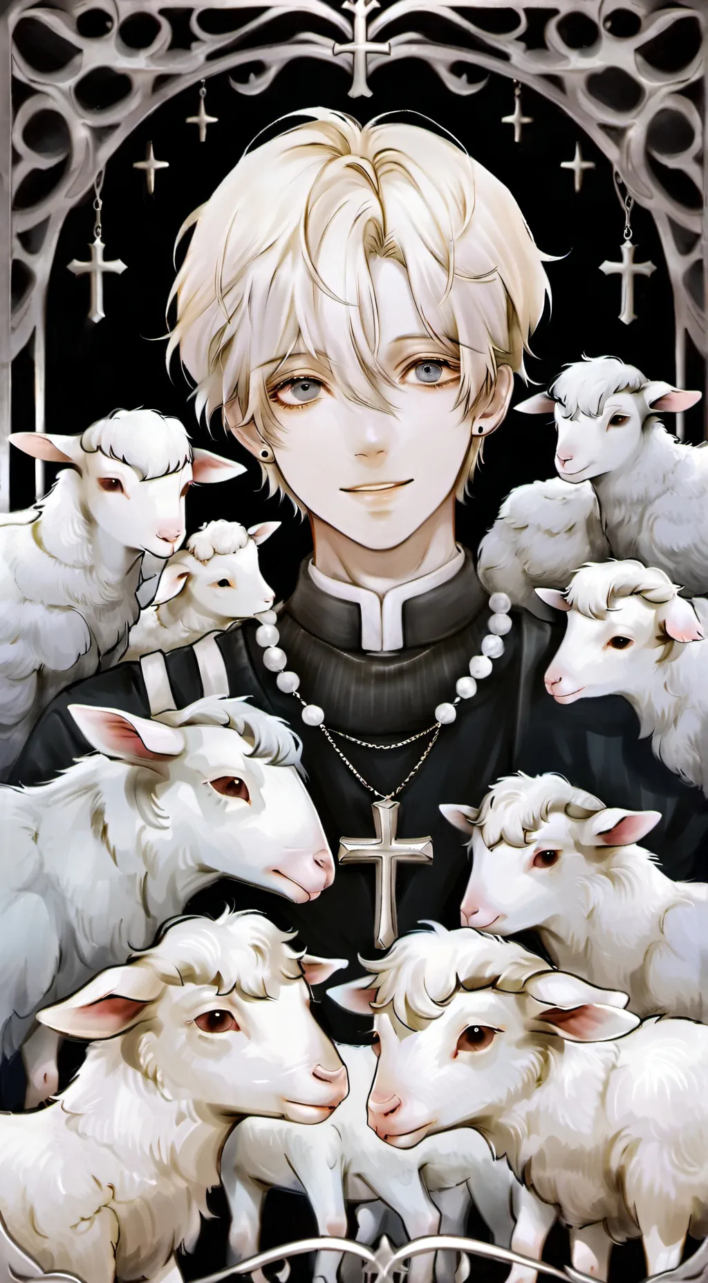 ai character: ∘˙†|| onie ||†˙∘ background