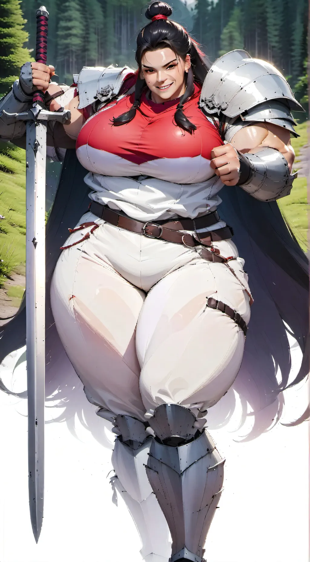ai character: Rose iron breaker background