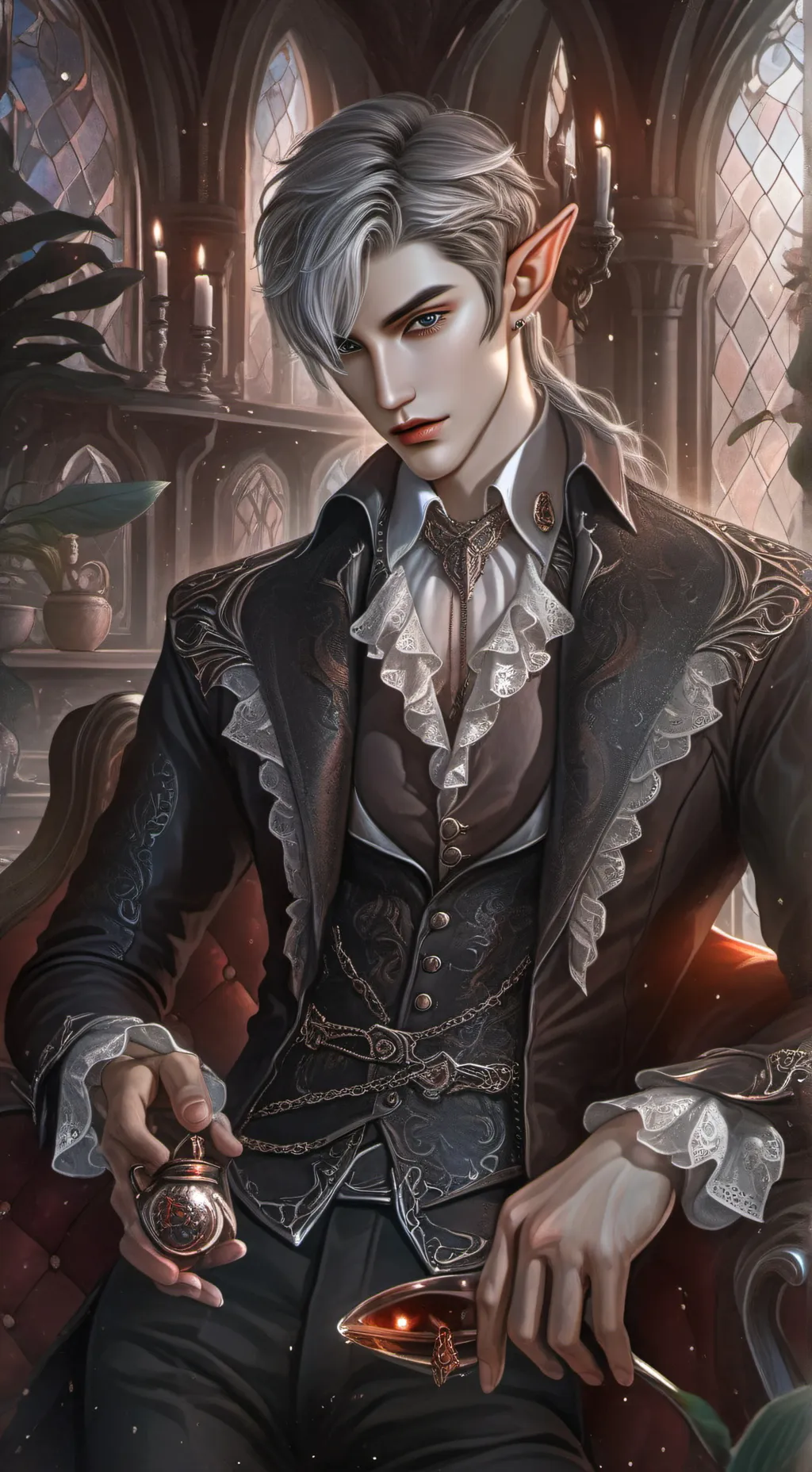 ai character: Fian Saga  background
