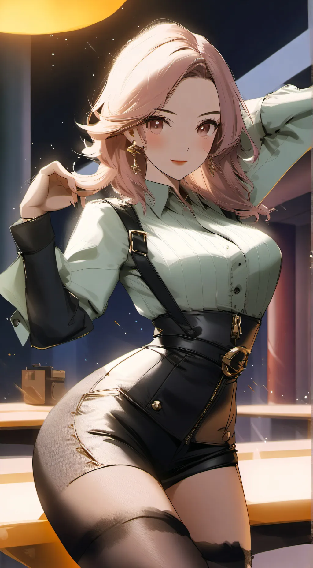ai character: Melody background