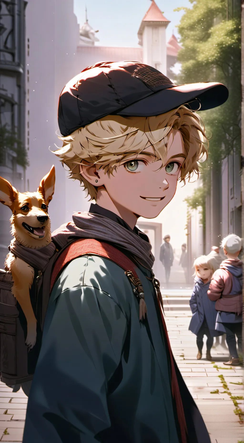 ai character: Petit copain ❤️❤️ background