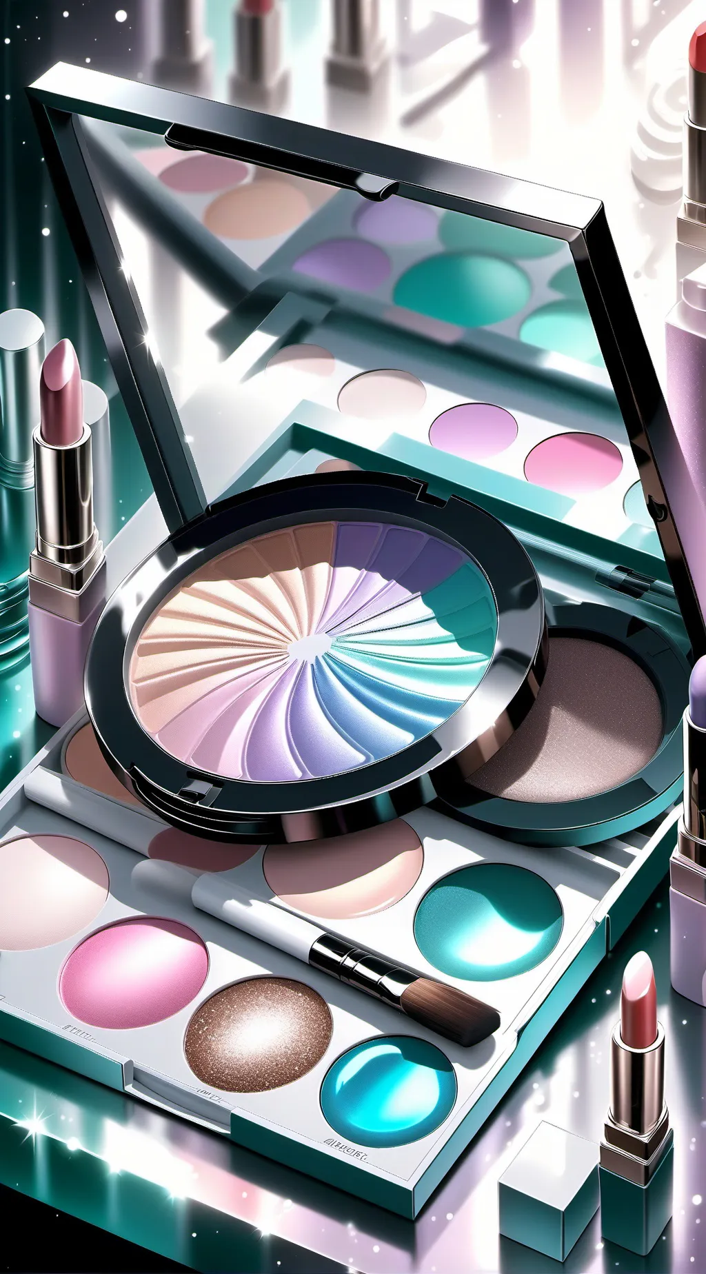 ai character: Makeup. background