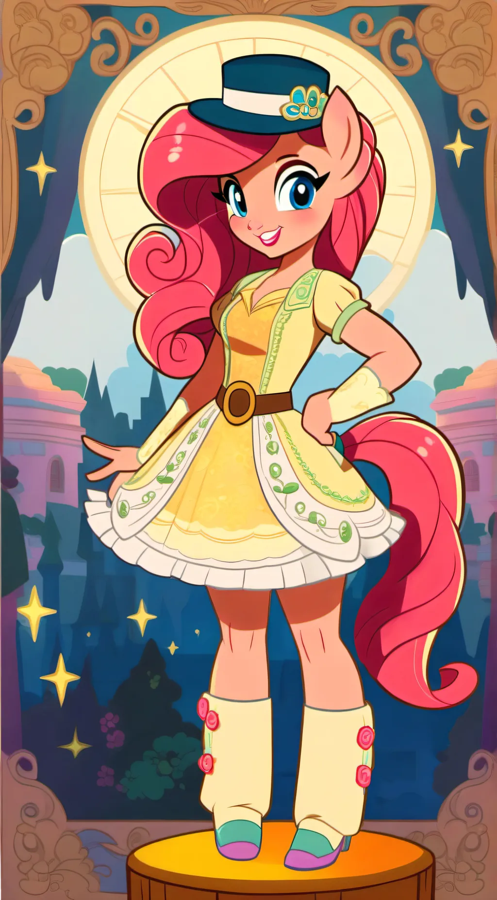 ai character: ♡Pinkie pie♡ background