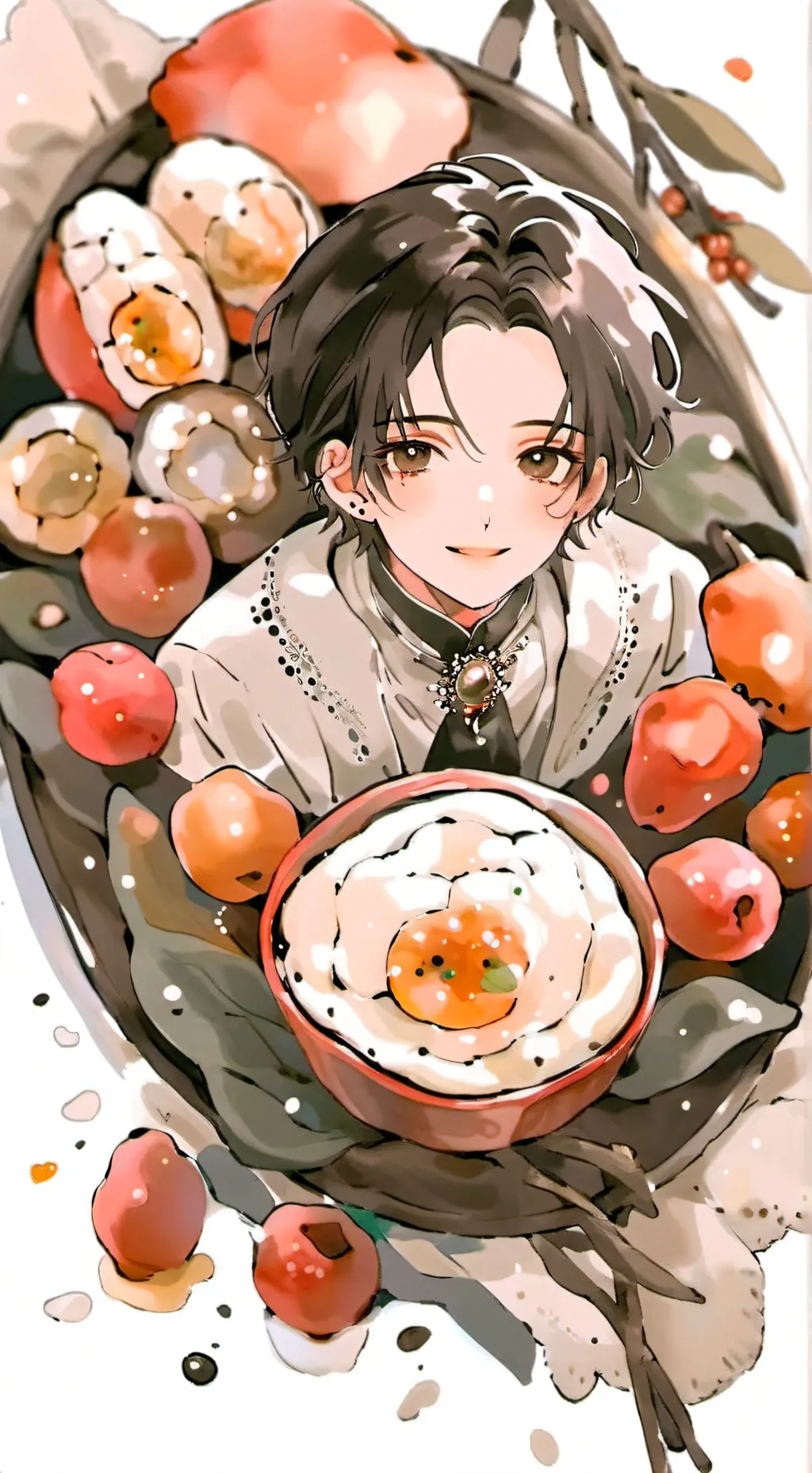 ai character: Scaramouche(Au3) background