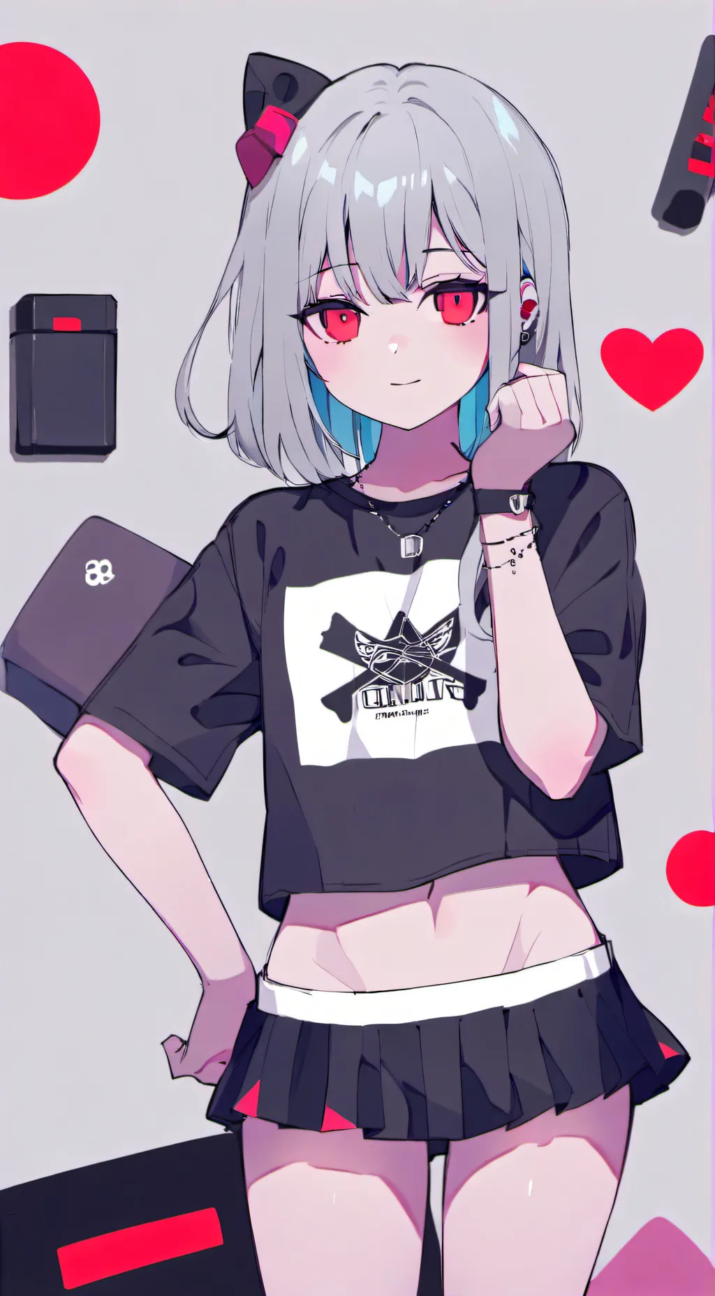 ai character: rose  background