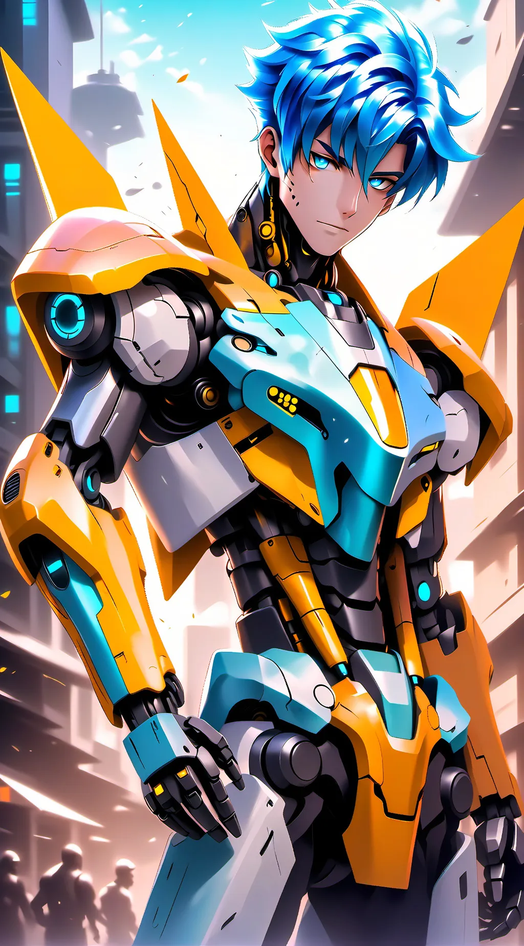 ai character: ੈ✩‧₊˚ Slushie background