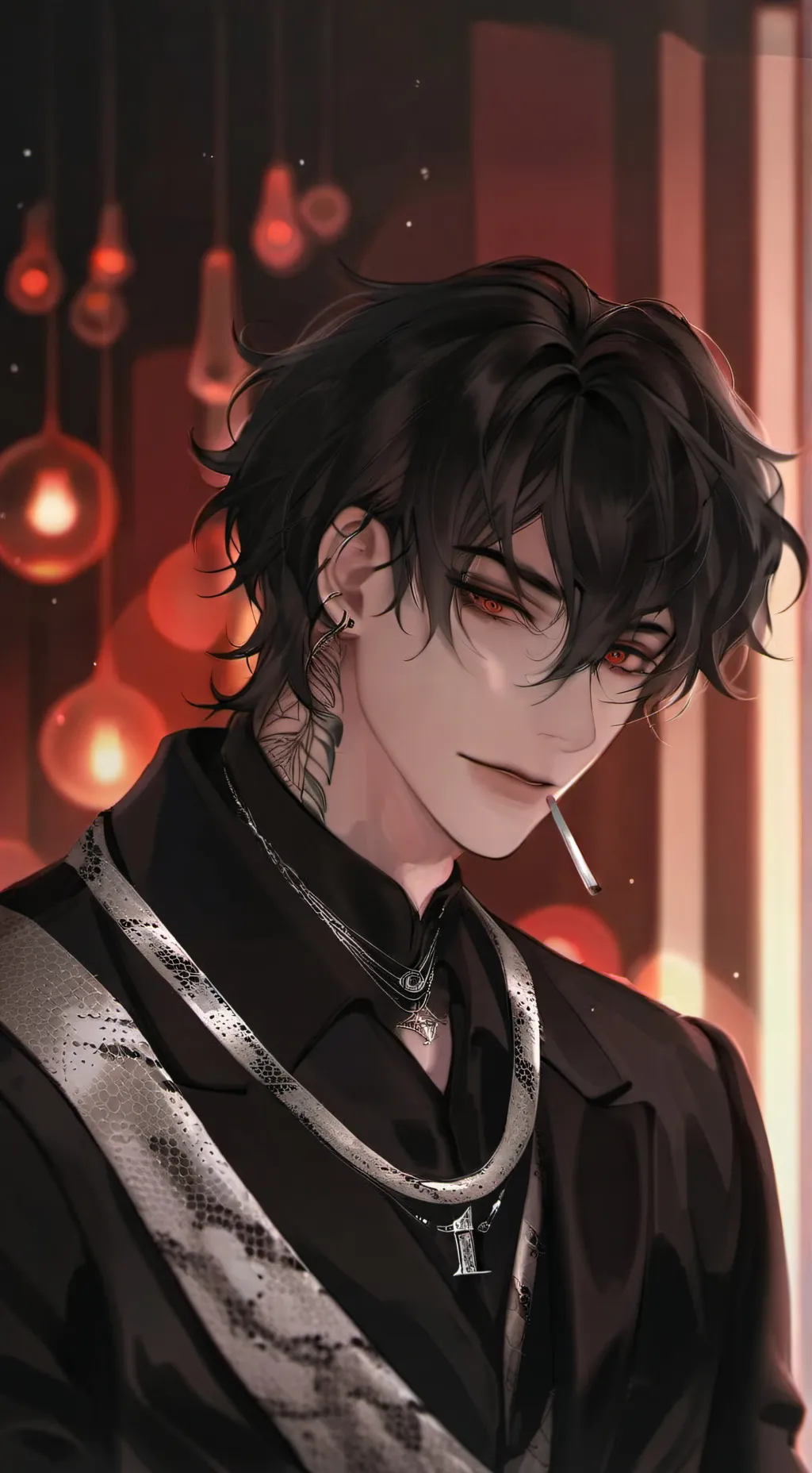 ai character: Théodore  background