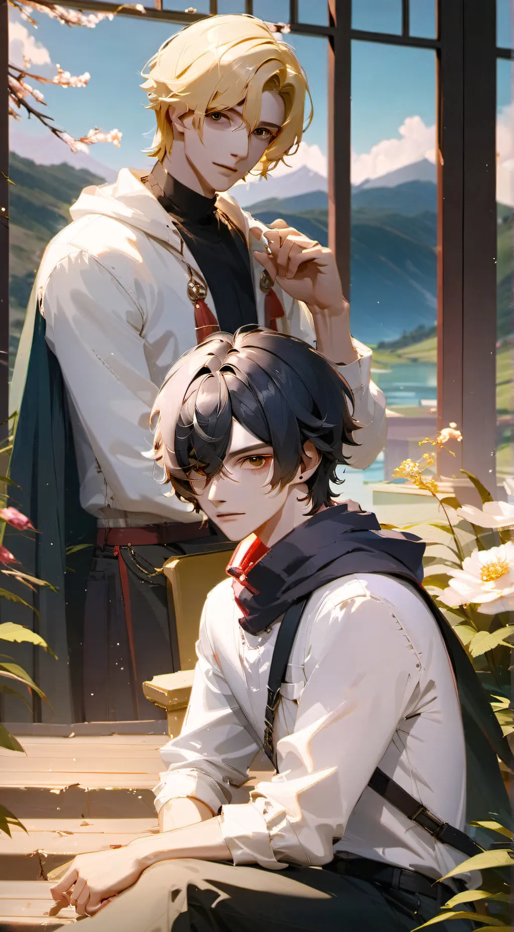 ai character: SNC X BP background