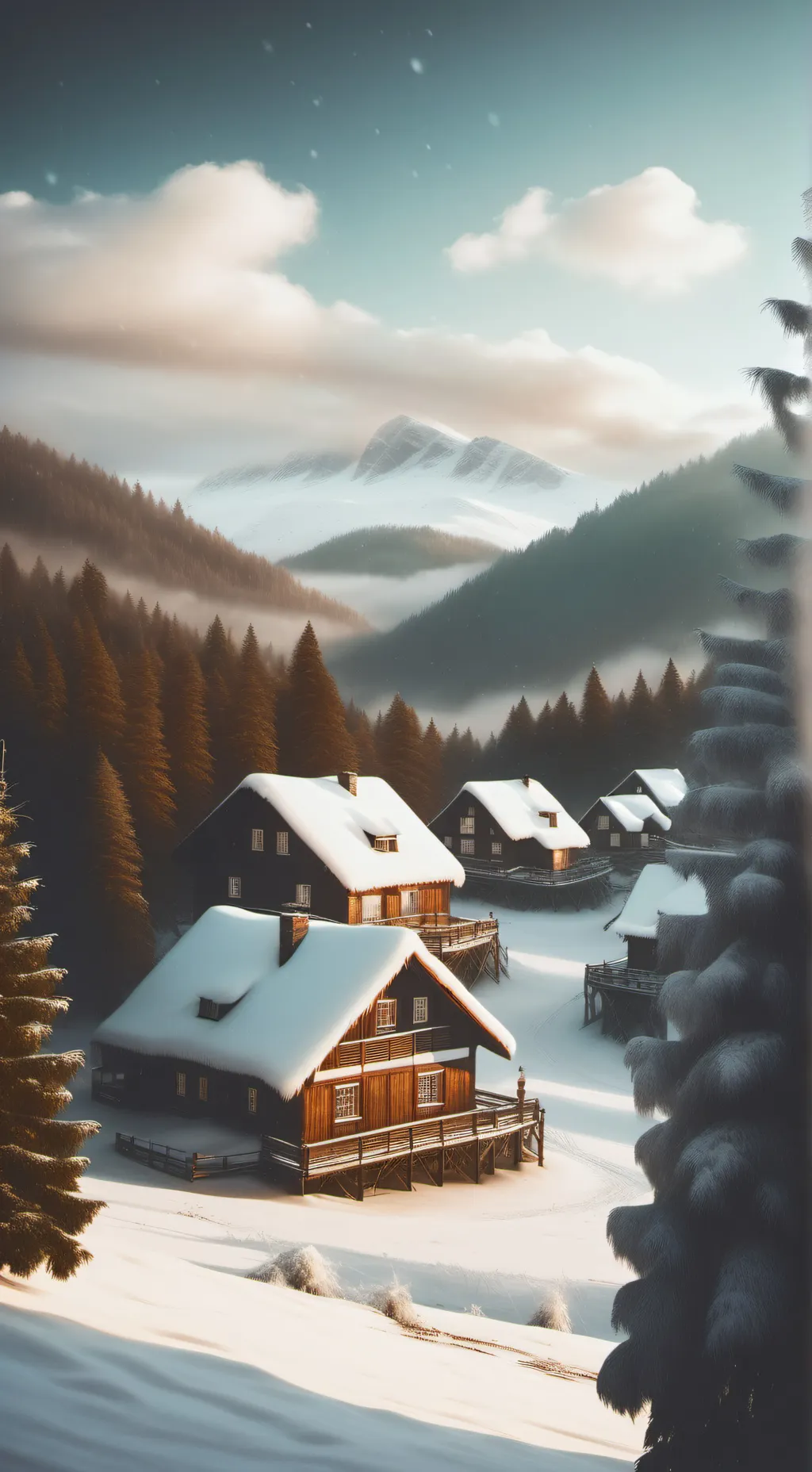 ai character: fpe winter au background