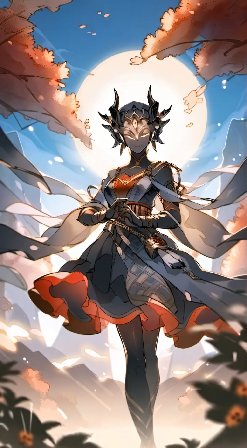 ai character: valkyrie background