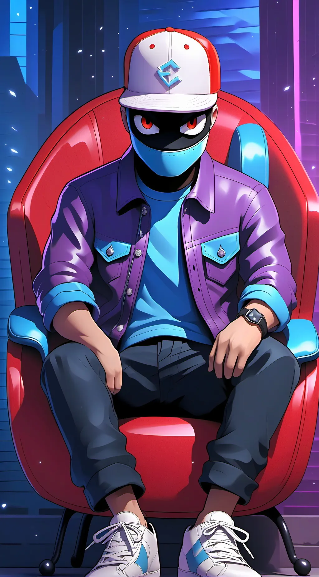 ai character: mha sleepover background