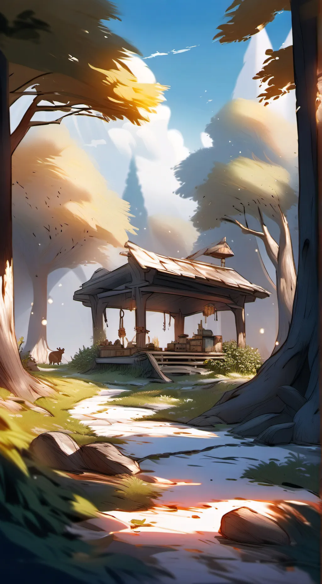 ai character: alenims background