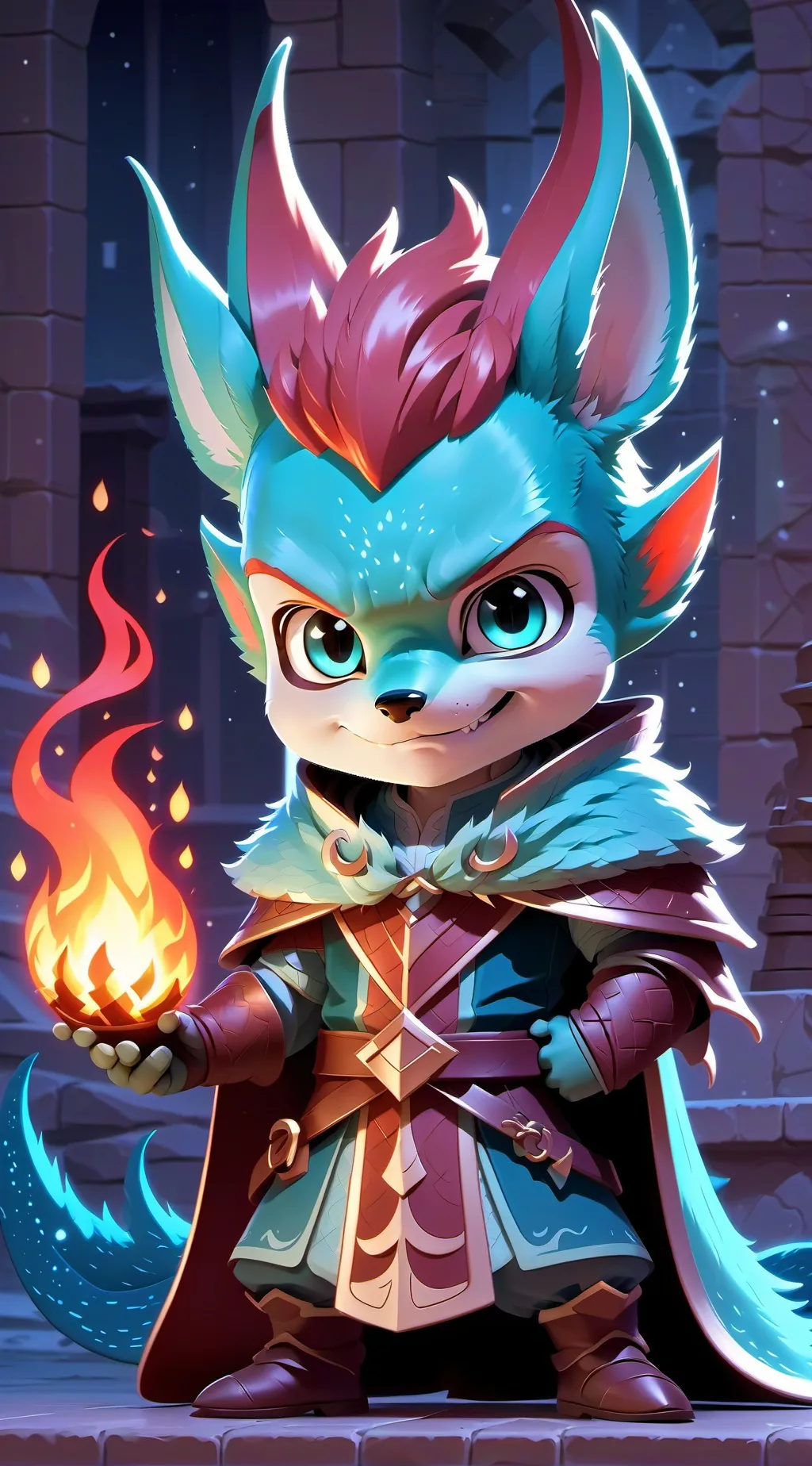 ai character: Fexifin background