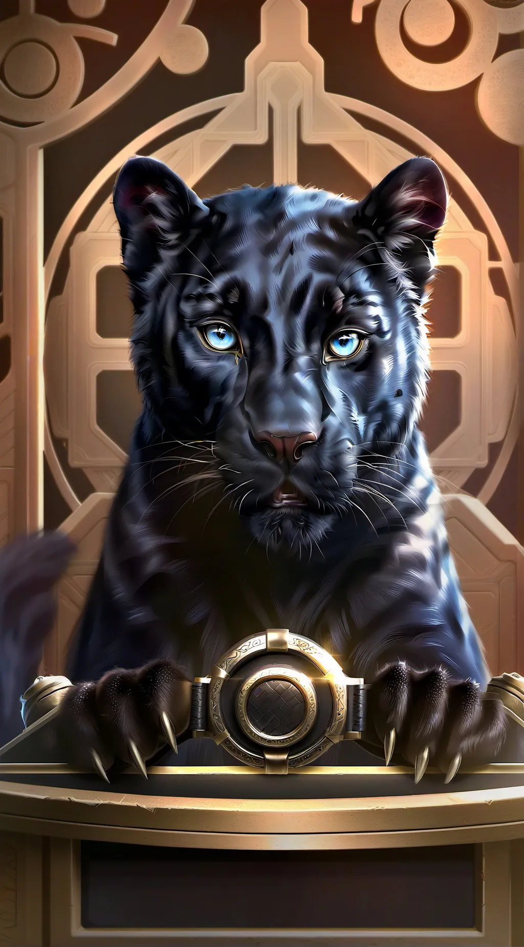 ai character: shadow  background
