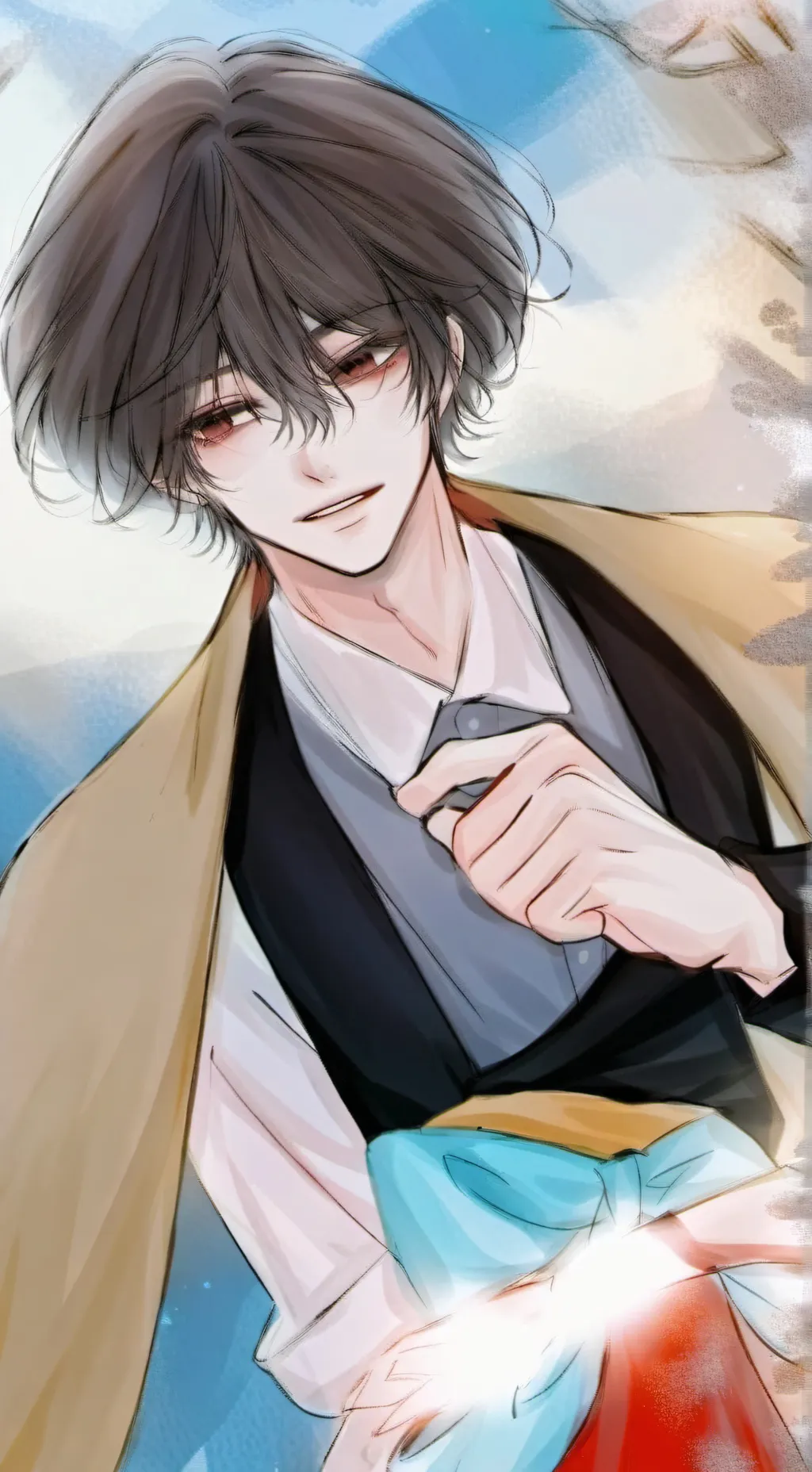 ai character: Evan background