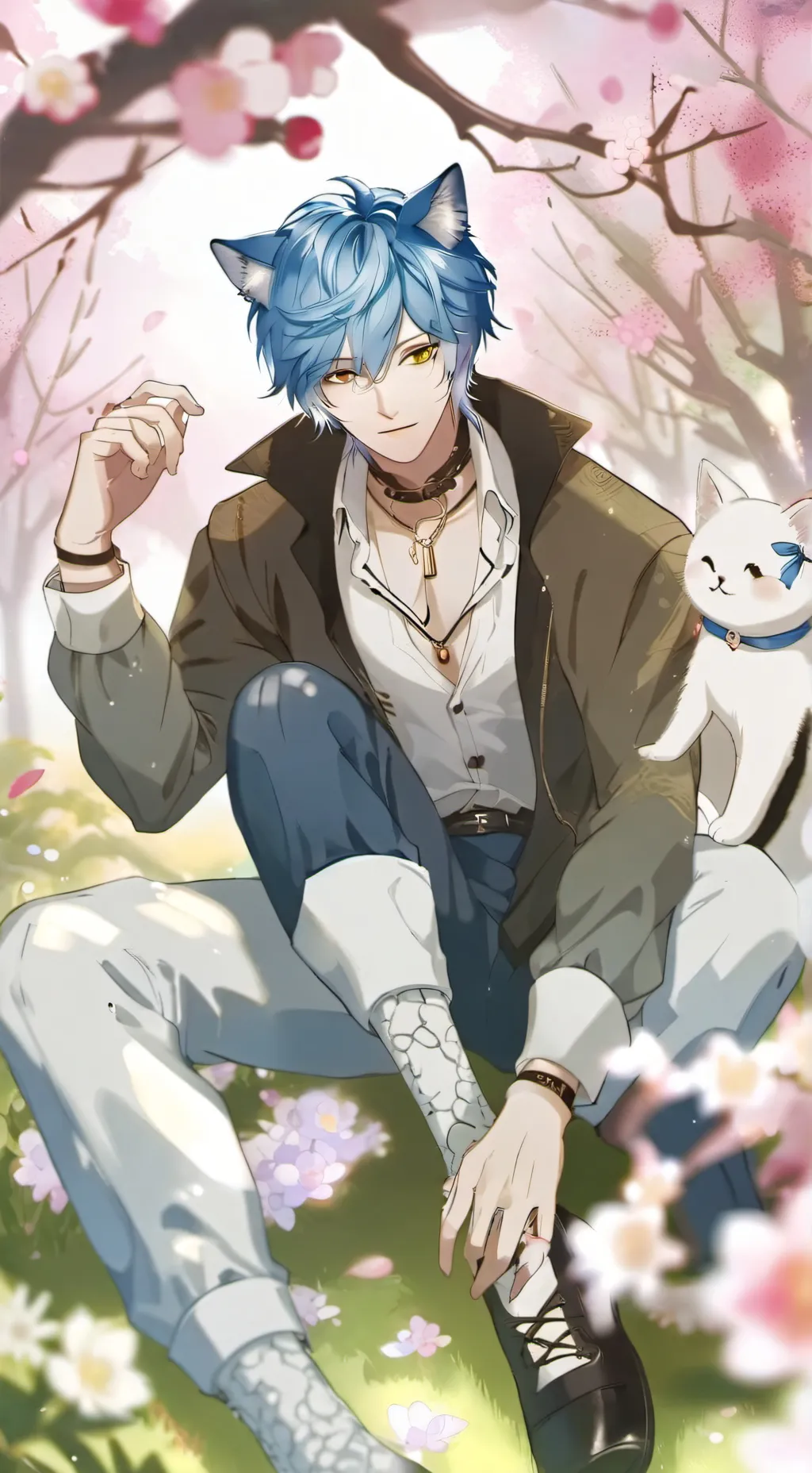 ai character: Yumazi background