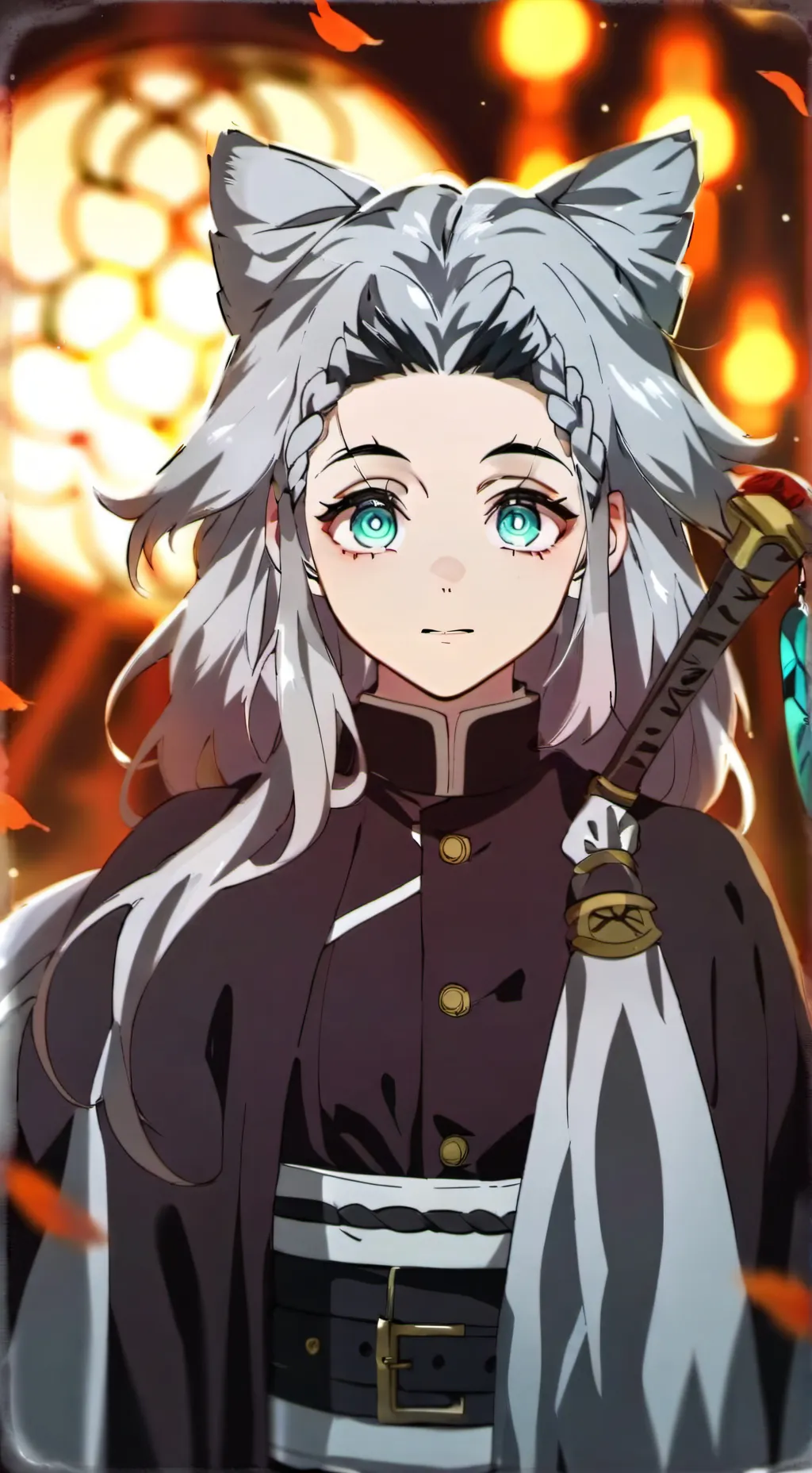 ai character: kny new hashira background